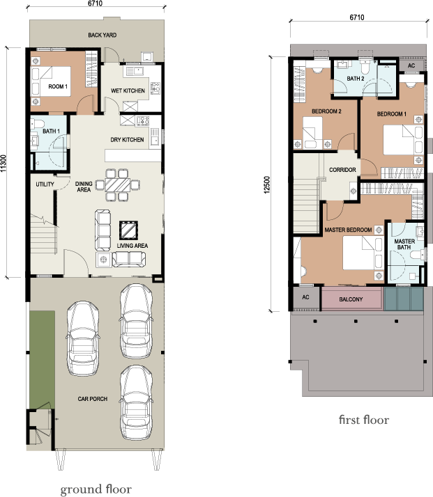 Garden Type C3 & C4 Map